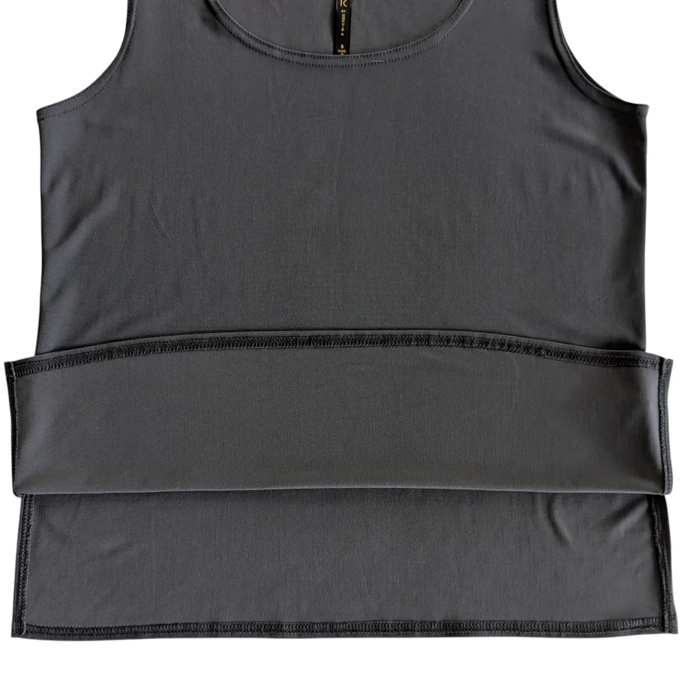 IC By Connie K Grey Tank Top Size Small - Picture 6 of 7